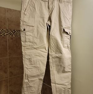 Women's Ann Taylor LOFT Size 10 khaki cargo pants